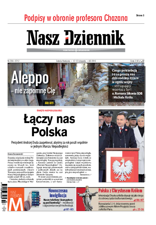 Nasz Dziennik z dnia 12.11.2016 wydanie PDF