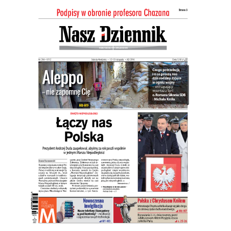 Nasz Dziennik z dnia 12.11.2016 wydanie PDF