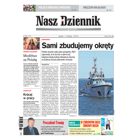 Nasz Dziennik z dnia 17.11.2016 wydanie PDF