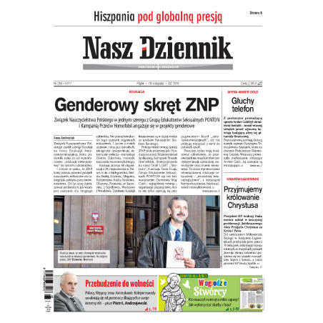 Nasz Dziennik z dnia 18.11.2016 wydanie PDF