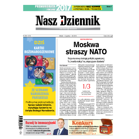 Nasz Dziennik z dnia 06.12.2016 wydanie PDF