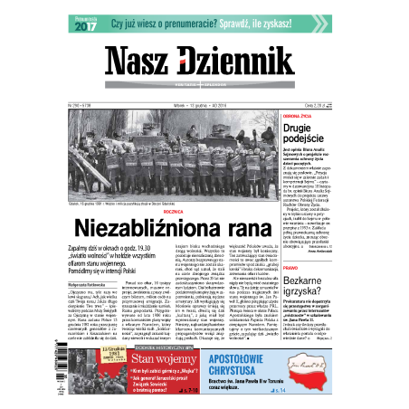 Nasz Dziennik z dnia 13.12.2016 wydanie PDF