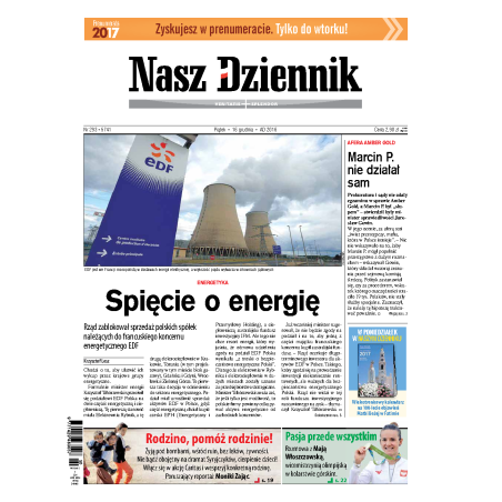 Nasz Dziennik z dnia 16.12.2016 wydanie PDF