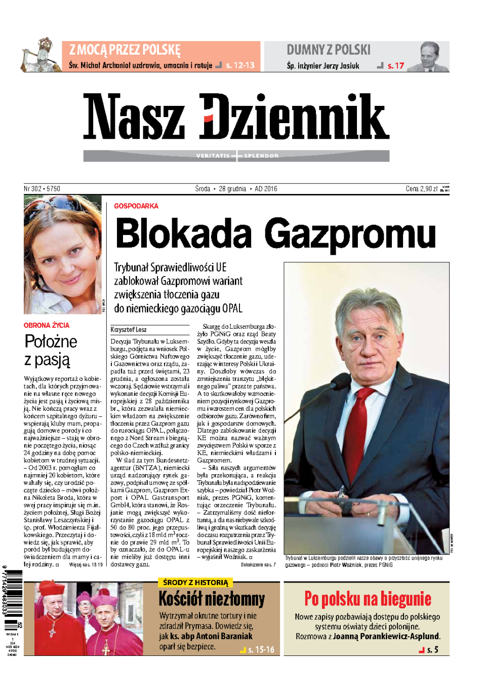 Nasz Dziennik z dnia 28.12.2016 wydanie PDF