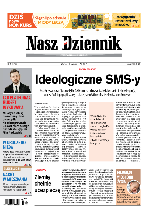 Nasz Dziennik z dnia 03.01.2017 wydanie PDF