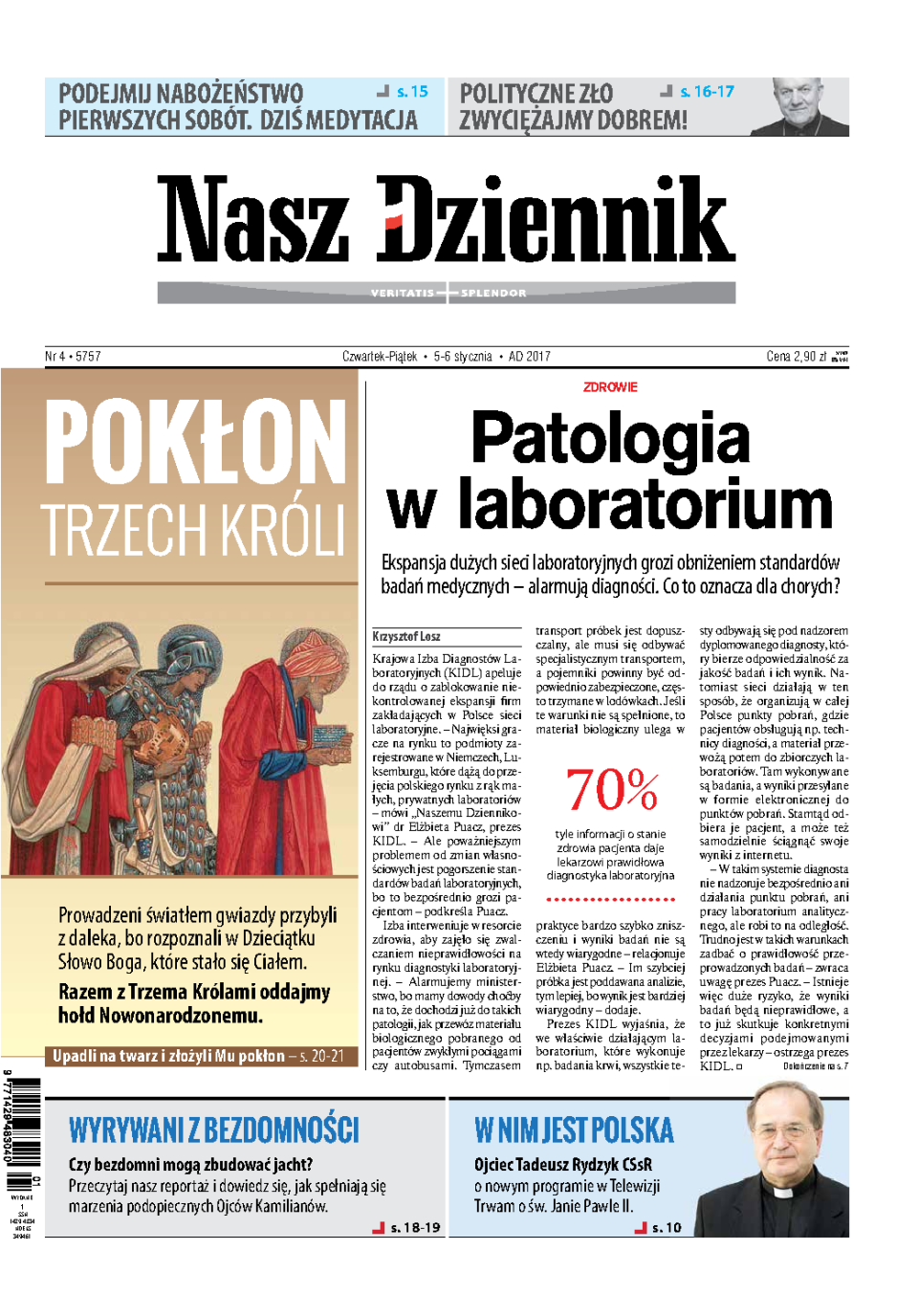 Nasz Dziennik z dnia 05.01.2017 wydanie PDF