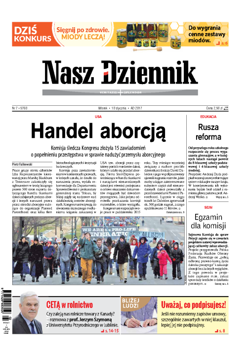 Nasz Dziennik z dnia 10.01.2017 wydanie PDF