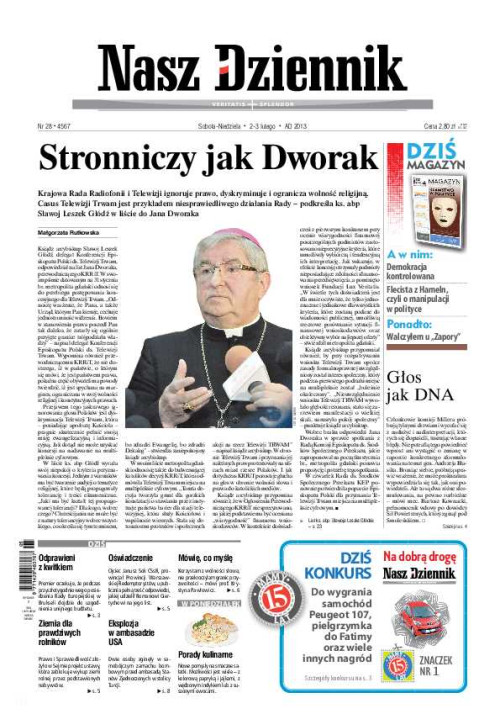 Nasz Dziennik z dnia 02.02.2013 wydanie PDF