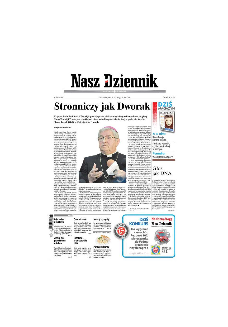 Nasz Dziennik z dnia 02.02.2013 wydanie PDF