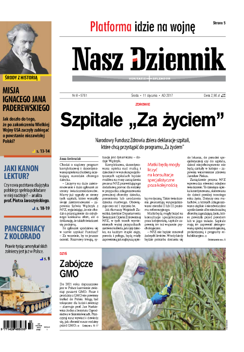 Nasz Dziennik z dnia 11.01.2017 wydanie PDF