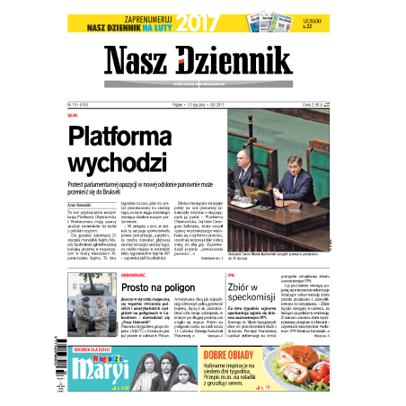 Nasz Dziennik z dnia 13.01.2017 wydanie PDF