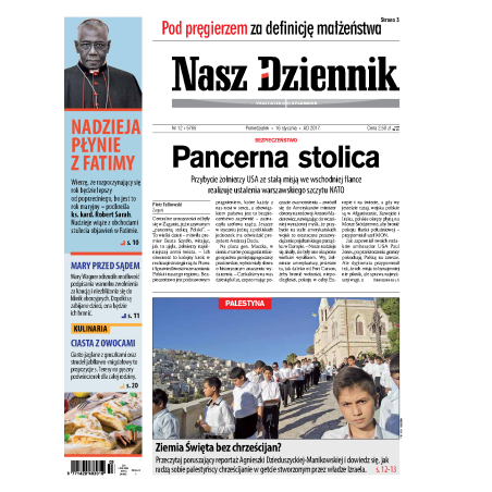 Nasz Dziennik z dnia 16.01.2017 wydanie PDF