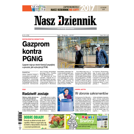 Nasz Dziennik z dnia 20.01.2017 wydanie PDF