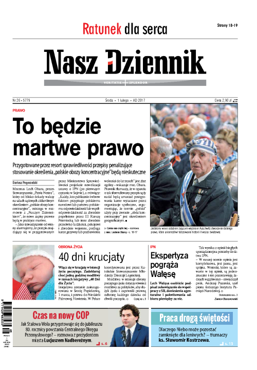 Nasz Dziennik z dnia 01.02.2017 wydanie PDF