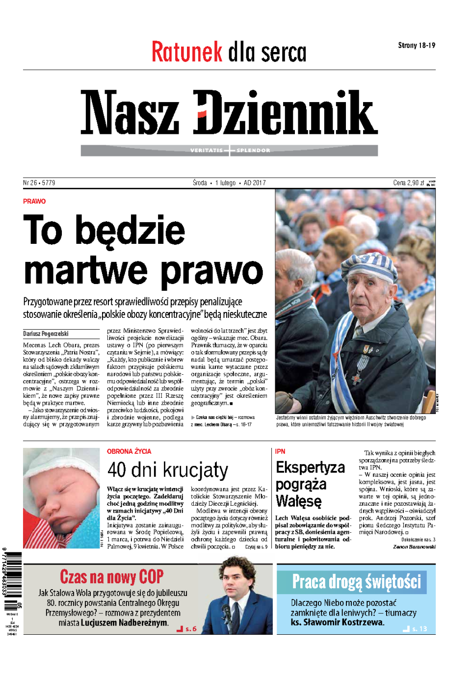 Nasz Dziennik z dnia 01.02.2017 wydanie PDF