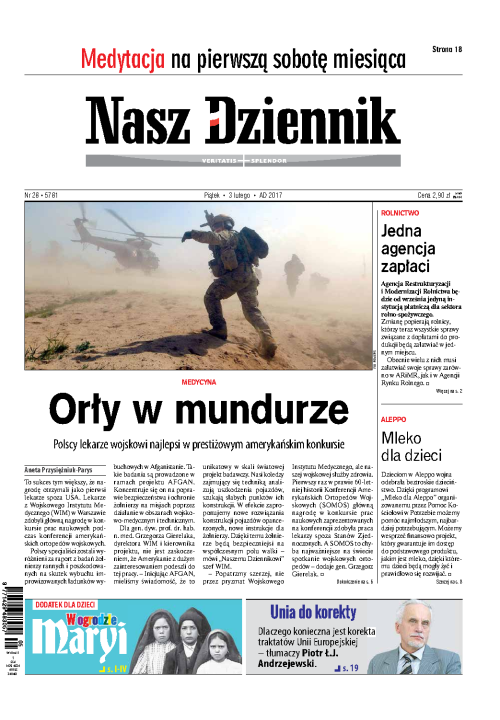 Nasz Dziennik z dnia 03.02.2017 wydanie PDF
