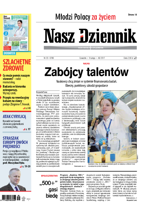 Nasz Dziennik z dnia 09.02.2017 wydanie PDF
