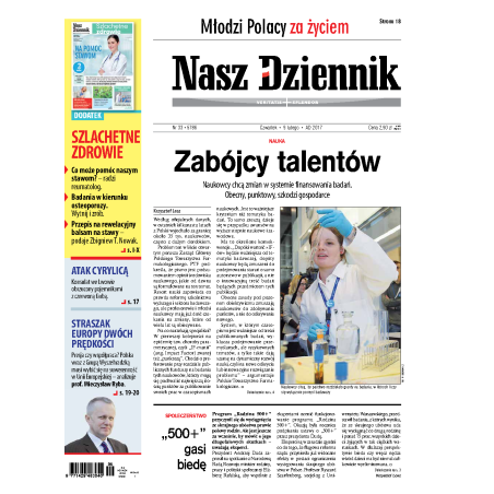 Nasz Dziennik z dnia 09.02.2017 wydanie PDF