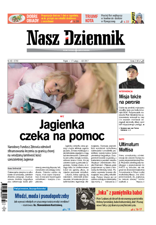 Nasz Dziennik z dnia 17.02.2017 wydanie PDF
