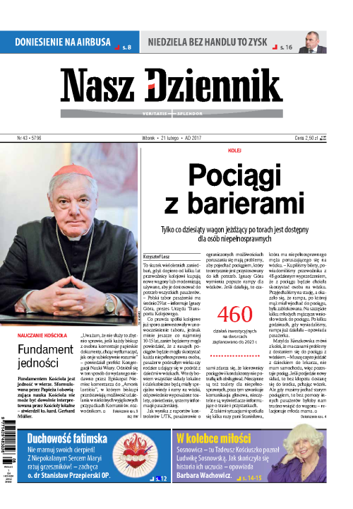 Nasz Dziennik z dnia 21.02.2017 wydanie PDF