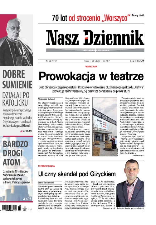Nasz Dziennik z dnia 22.02.2017 wydanie PDF