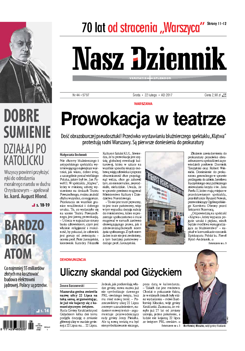 Nasz Dziennik z dnia 22.02.2017 wydanie PDF