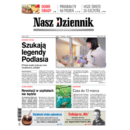 Nasz Dziennik z dnia 24.02.2017 wydanie PDF
