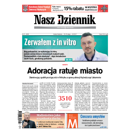 Nasz Dziennik z dnia 25.02.2017 wydanie PDF