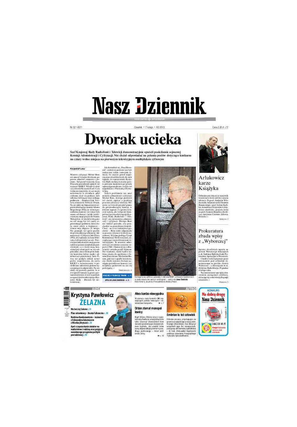Nasz Dziennik z dnia 07.02.2013 wydanie PDF