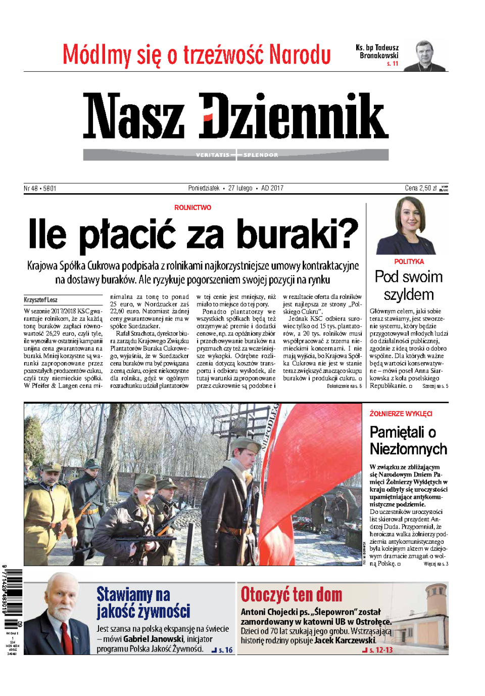 Nasz Dziennik z dnia 27.02.2017 wydanie PDF