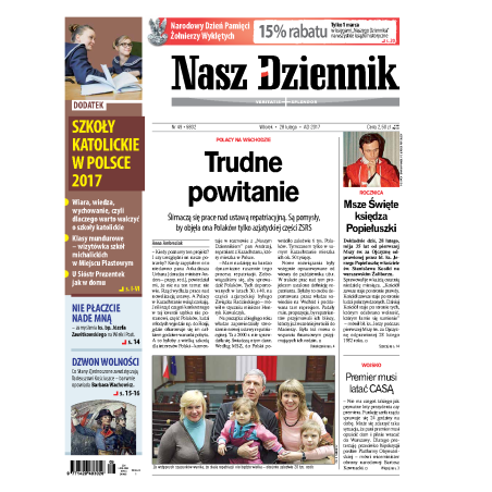 Nasz Dziennik z dnia 28.02.2017 wydanie PDF