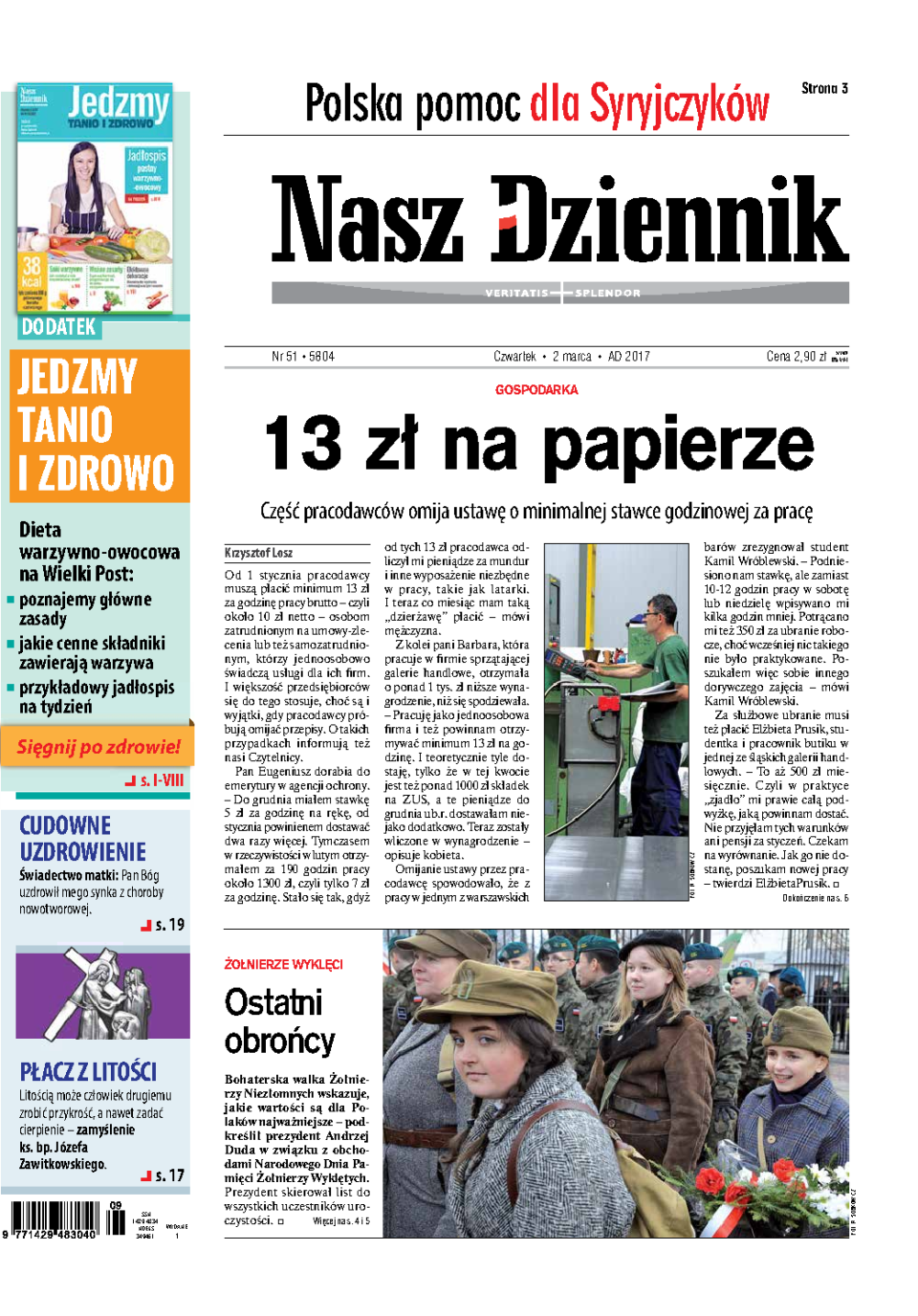 Nasz Dziennik z dnia 02.03.2017 wydanie PDF