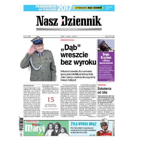 Nasz Dziennik z dnia 03.03.2017 wydanie PDF