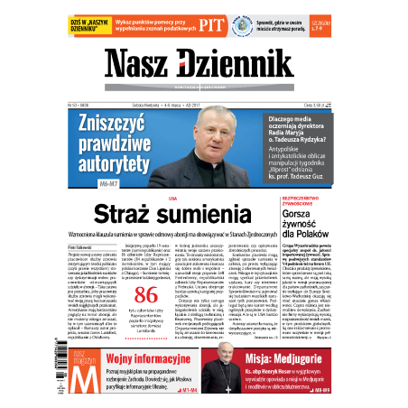 Nasz Dziennik z dnia 04.03.2017 wydanie PDF