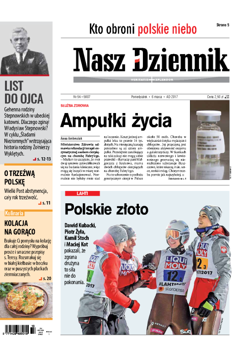 Nasz Dziennik z dnia 06.03.2017 wydanie PDF