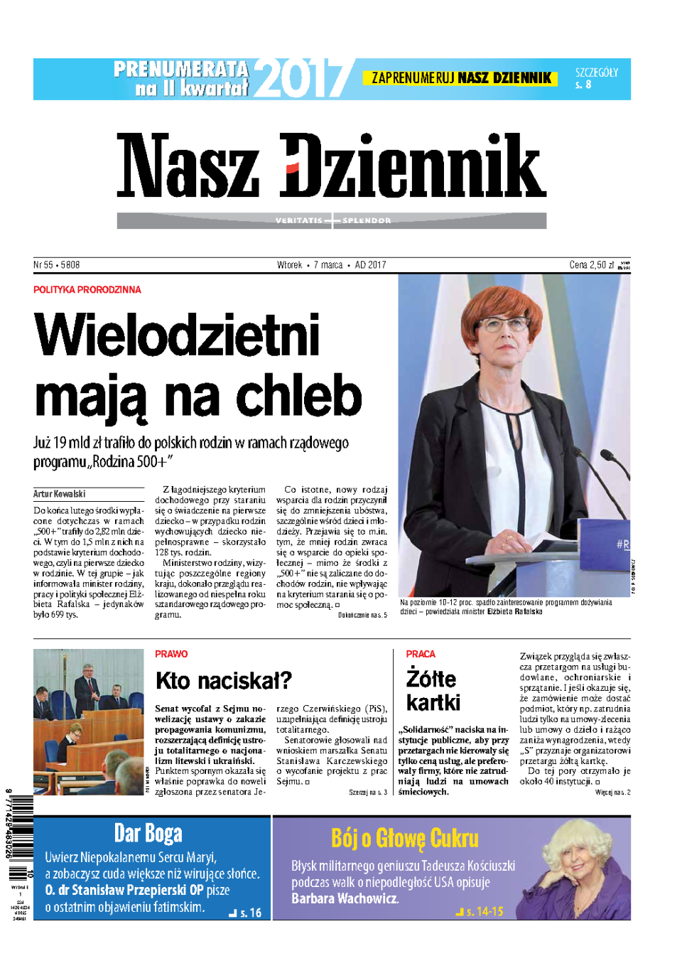 Nasz Dziennik z dnia 07.03.2017 wydanie PDF