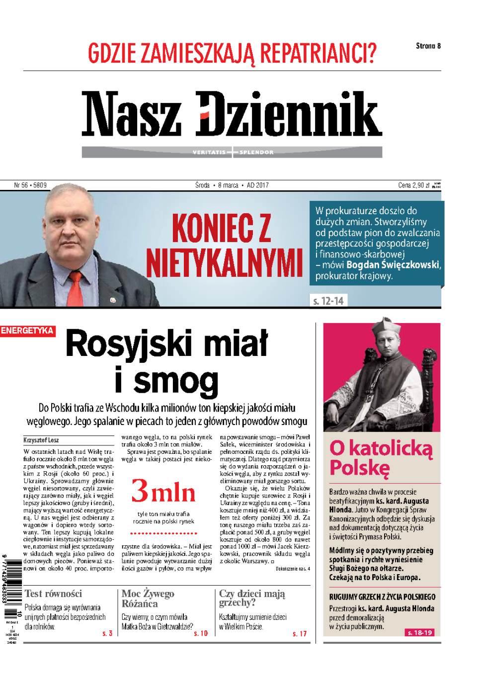 Nasz Dziennik z dnia 08.03.2017 wydanie PDF