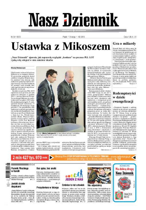 Nasz Dziennik z dnia 08.02.2013 wydanie PDF