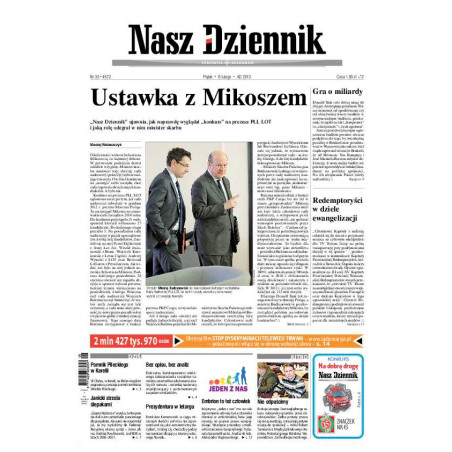 Nasz Dziennik z dnia 08.02.2013 wydanie PDF