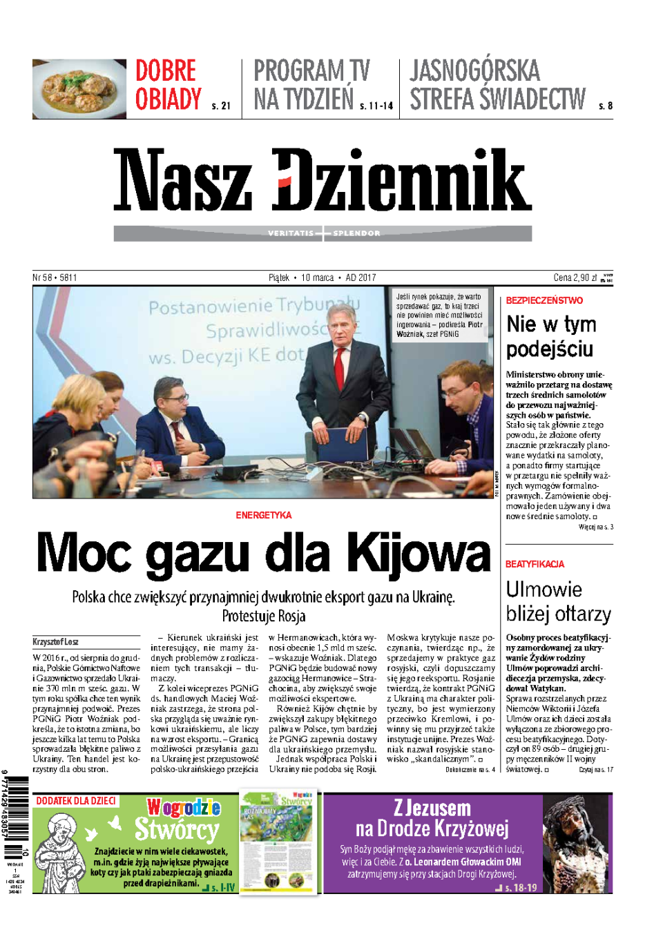 Nasz Dziennik z dnia 10.03.2017 wydanie PDF