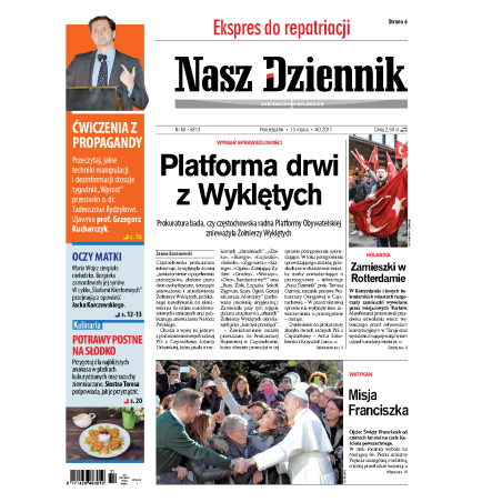 Nasz Dziennik z dnia 13.03.2017 wydanie PDF