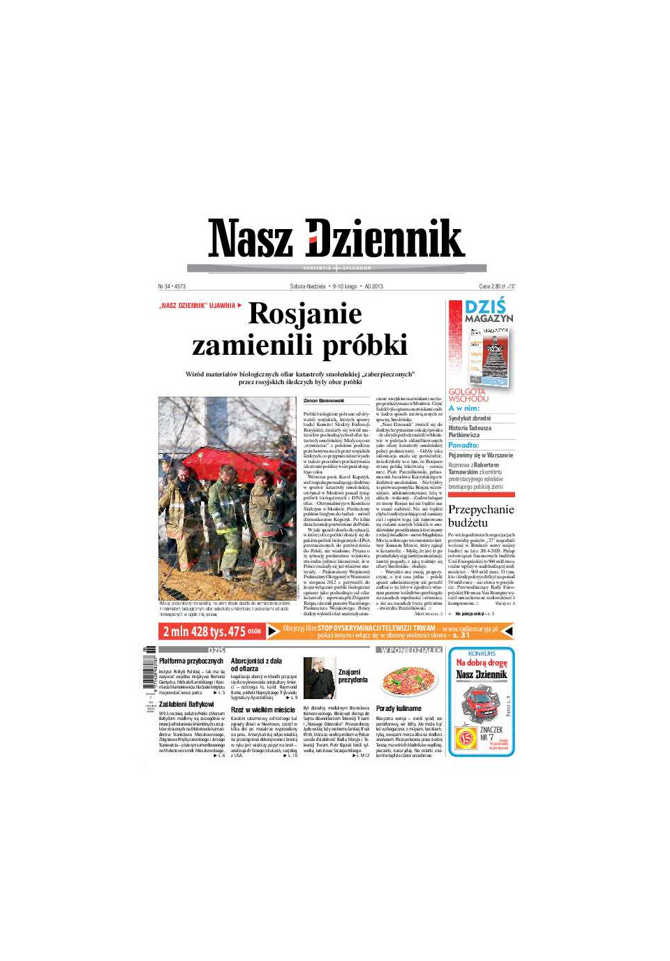 Nasz Dziennik z dnia 09.02.2013 wydanie PDF