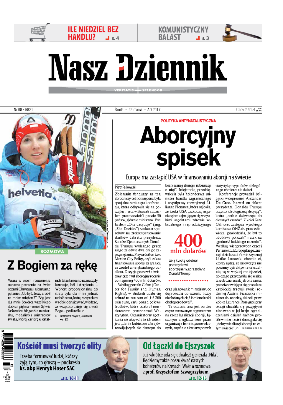 Nasz Dziennik z dnia 22.03.2017 wydanie PDF