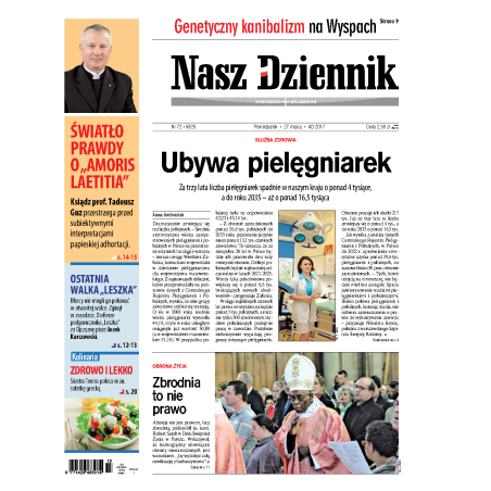 Nasz Dziennik z dnia 27.03.2017 wydanie PDF