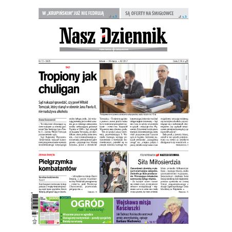 Nasz Dziennik z dnia 28.03.2017 wydanie PDF