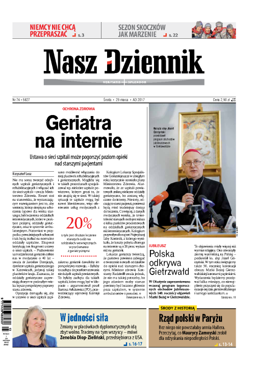 Nasz Dziennik z dnia 29.03.2017 wydanie PDF