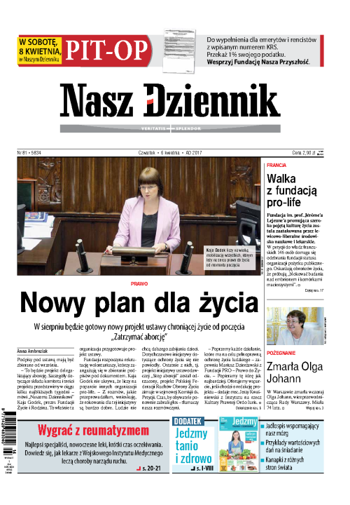 Nasz Dziennik z dnia 06.04.2017 wydanie PDF