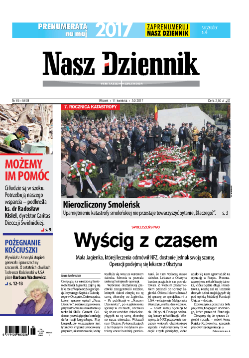 Nasz Dziennik z dnia 11.04.2017 wydanie PDF