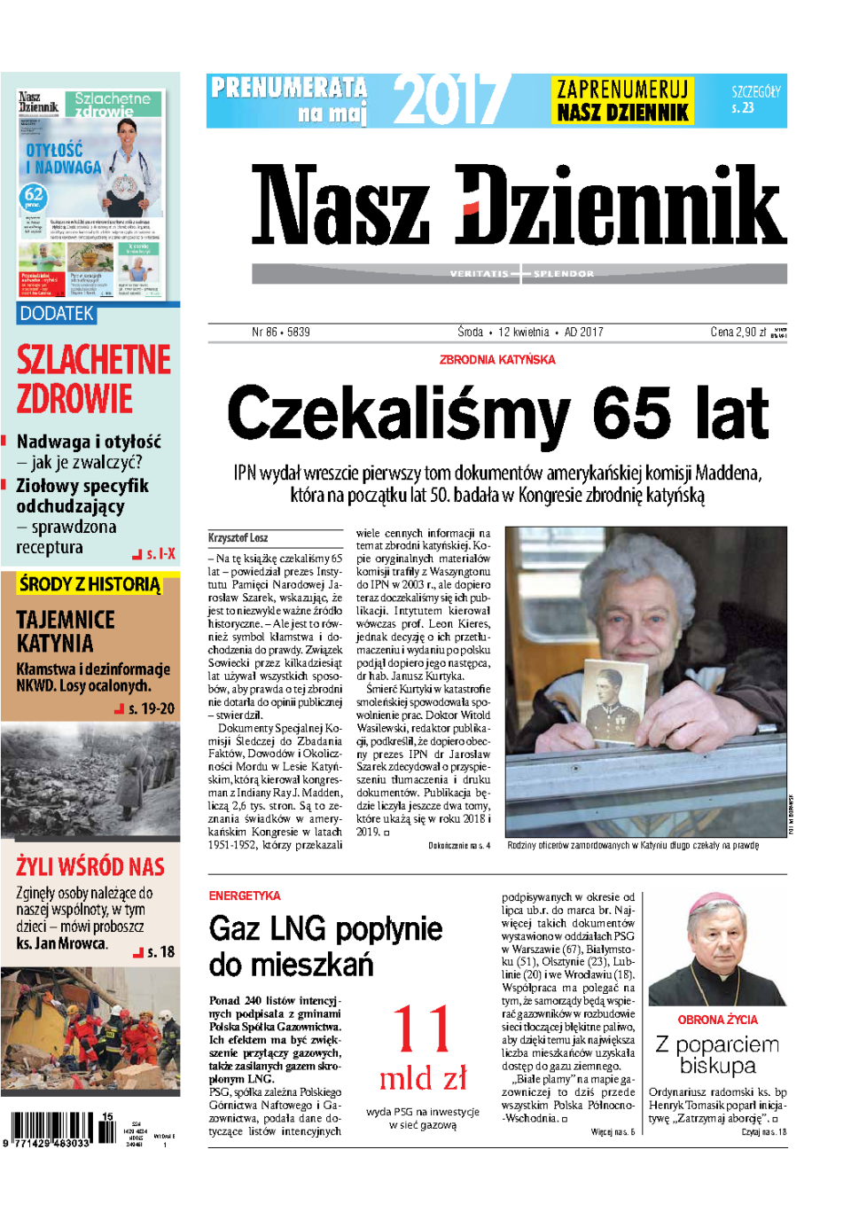 Nasz Dziennik z dnia 12.04.2017 wydanie PDF