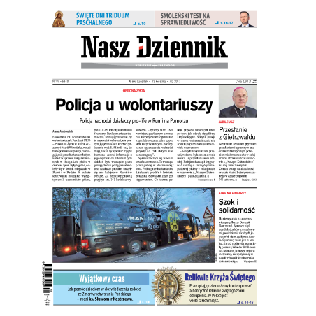 Nasz Dziennik z dnia 13.04.2017 wydanie PDF